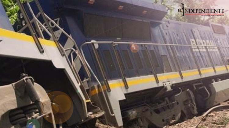 Para robar 70 toneladas de cemento descarrilan tren en Tabasco