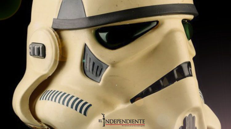 Subastan casco original de 'Star Wars' en 120 mil dólares