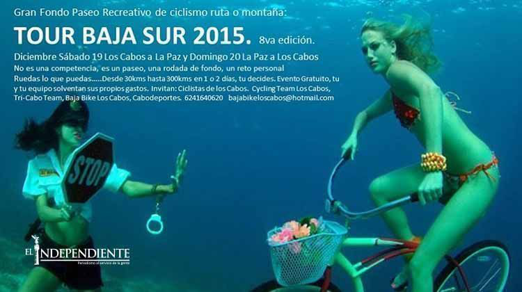 Invitan a participar en el Gran Fondo de Paseo Recreativo de Ciclismo