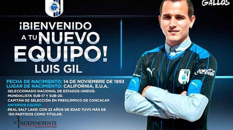 Gallos anuncia la contratación de Luis Gil