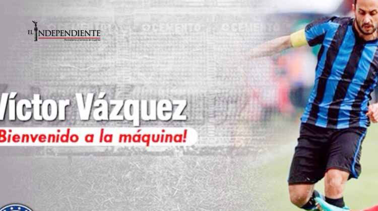 Cruz Azul oficializa el fichaje de Víctor Vázquez