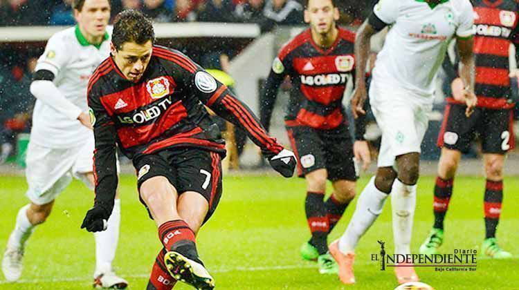 ‘Chicharito’ anota, pero eliminan al Leverkusen en la Copa de Alemania