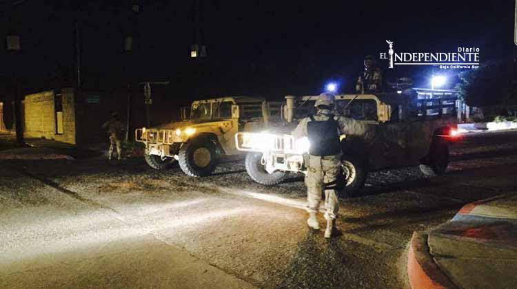 Militares revientan domicilio en la colonia centro de La Paz
