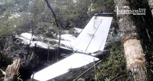 Localizan avioneta accidentada en la sierra de Sinaloa