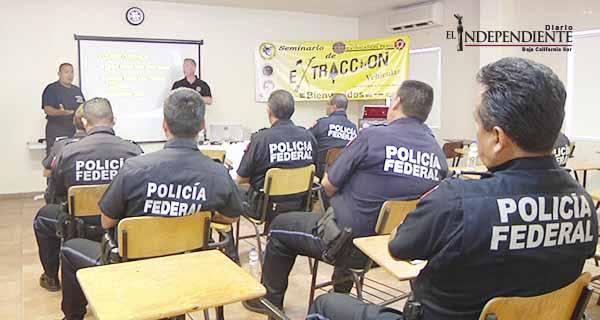 Capacitan a miembros de la Policía Federal en el manejo de emergencias y heridos