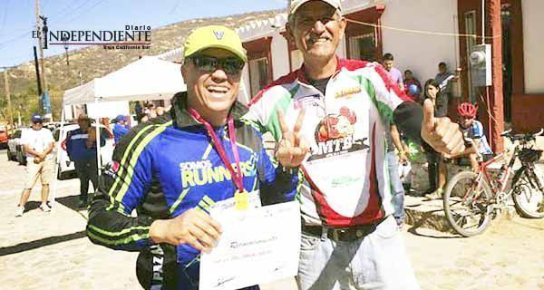 El Pueblo del  Triunfo, BCS, se vistió de colores y carisma  con 150  ciclistas