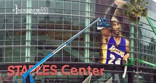 El Staples Center, listo para el adiós de Kobe Bryant