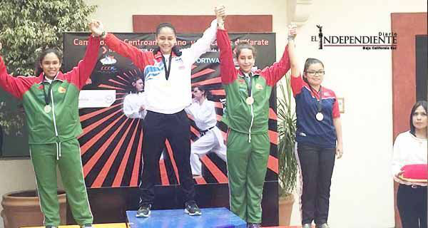 BCS aporto a la selección mexicana de karate 9 medallas 1 de Oro, 5 de Plata y 3 de Bronce en el Campeonato Centroamericano y del Caribe de Karate Do (1)