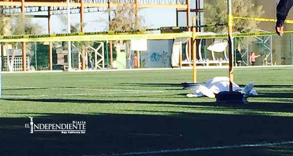 ¡Dos en una semana! Reportan segundo fallecimiento en campo de futbol