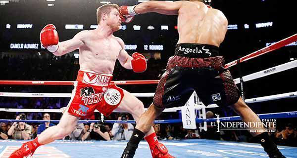 Un derechazo fue suficiente; ‘Canelo’ noquea a Amir Khan