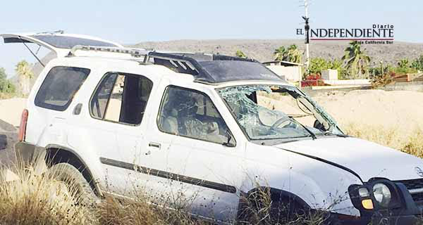 Un joven lesionado tras volcadura en el Tecnológico de La Paz