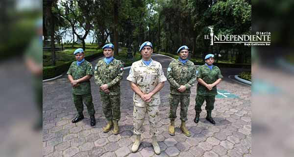 Conmemora EPN a Personal de Paz en Naciones Unidas