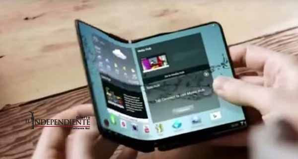 Nuevo smartphone de Samsung se doblará como una cartera