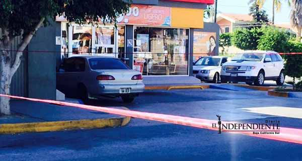 Otro baleado la tarde de hoy en La Paz