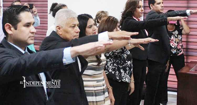 Rinden protesta jueces de control del NSJP