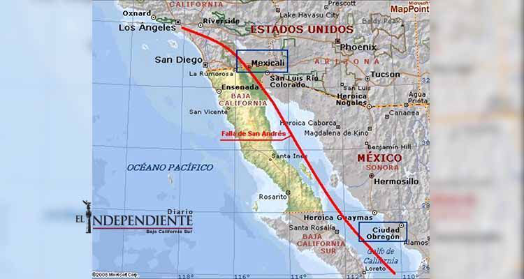 Se mueve peligrosamente la falla de San Andrés