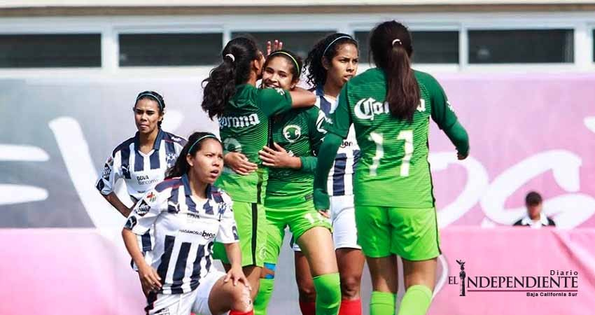 Anotó cabeña Daniela Espinosa primer gol en la Liga Nacional Femenil