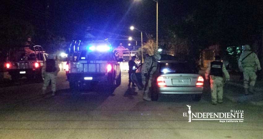 Captura mando mixto a sujeto por robo durante operativo de seguridad en Los Cabos