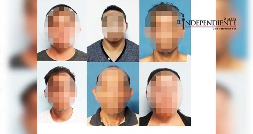 Agentes del Mando Mixto detuvieron a seis personas