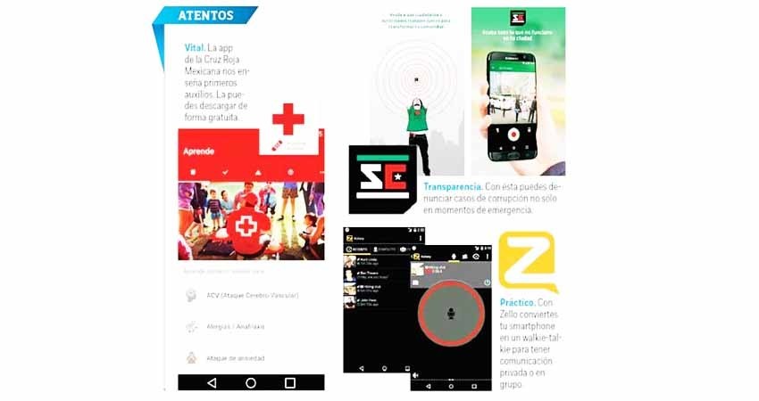 Las Apps para los casos de emergencia; mantente alerta