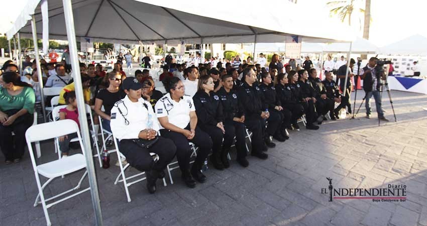 Presenta policía municipal programa LUDO SEG