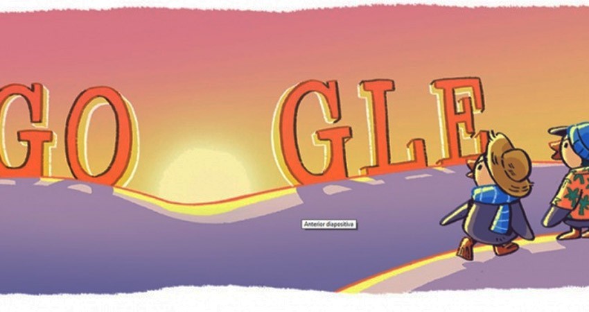 Sigue la historia… con doodle animado Google recibe el 2018