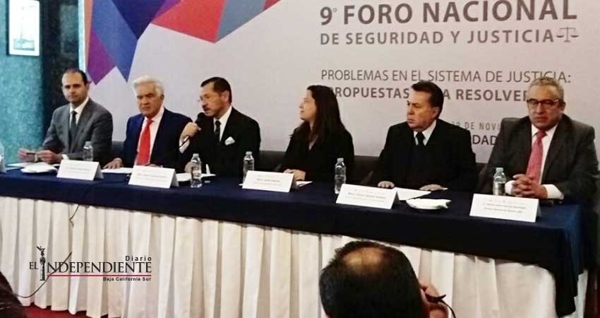 BCS presente en foro nacional sobre seguridad y justicia