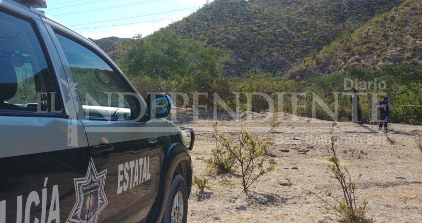 Localizan osamenta de una persona entre el monte en La Paz