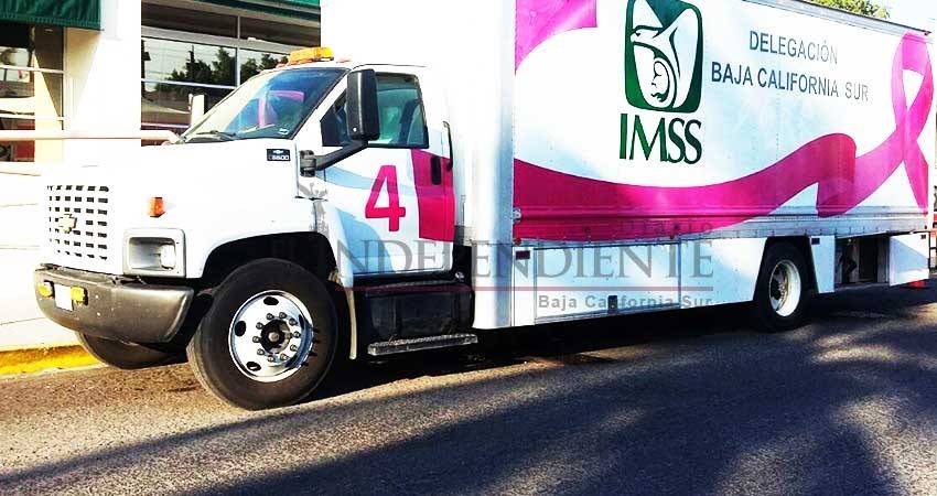 IMSS de BCS realizará  5 mil 900 mastografías  en la unidad móvil