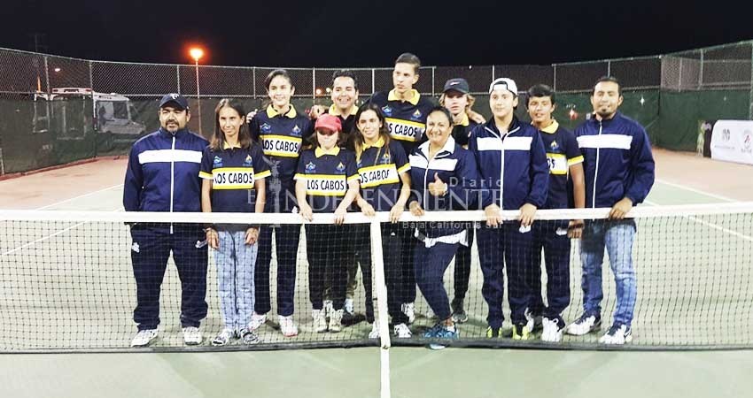 Definida la selección estatal juvenil de tenis de BCS