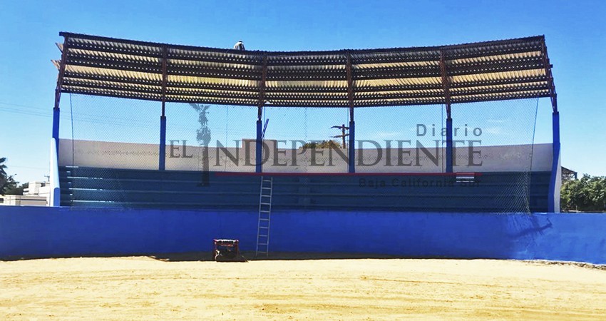 Rehabilita insude estadio de beisbol de los planes