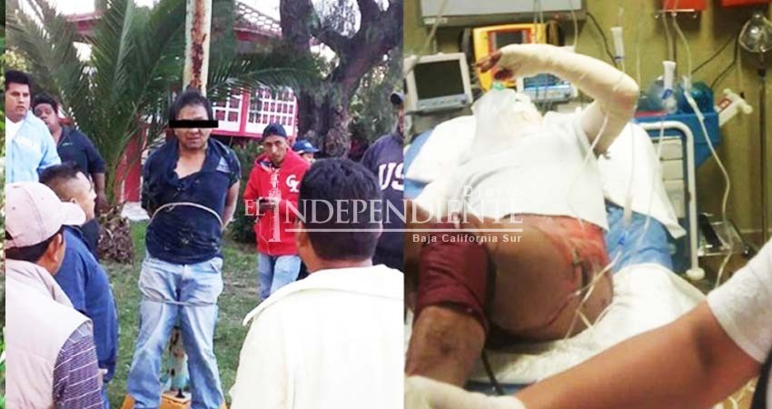 Muere ladrón que fue quemado vivo en Hidalgo