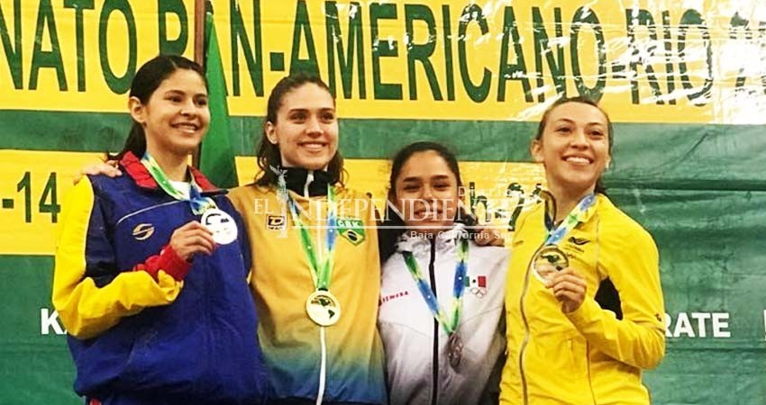 Suman dos bronces más para BCS en el Panamericano de Karate