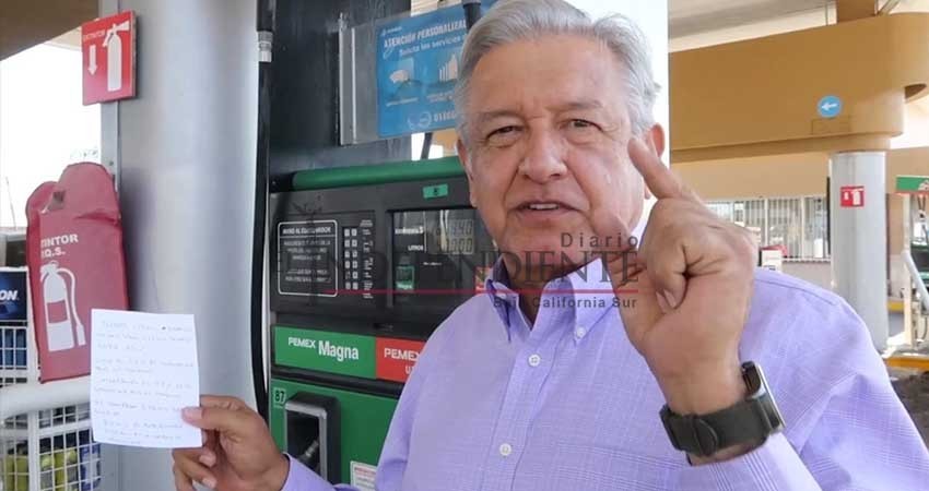 López Obrador estima un incremento de 40 centavos a gasolinas