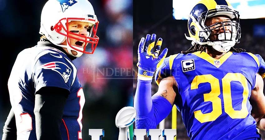 ¡Listo el Super Bowl! La leyenda Tom Brady y los Patriots contra los Rams