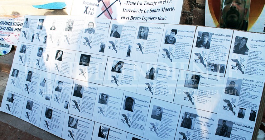 “Vivos se los llevaron, vivos los queremos” exigen familiares de desaparecidos en BCS