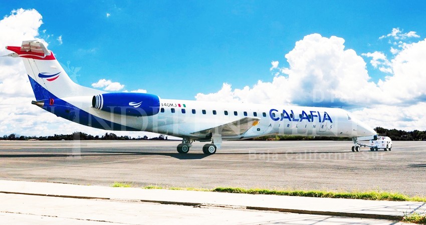 Aerocalafia, la única aerolínea denunciada en BCS durante el puente