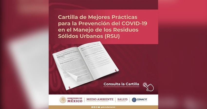 Colaboran Semarnat y Conacyt en la elaboración de una guía de manejo de residuos de contagio