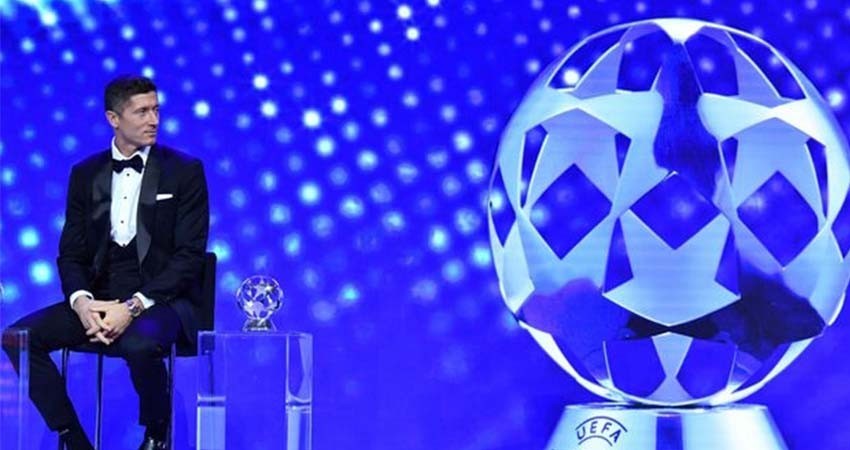Eligen a Lewandowski el mejor jugador de la UEFA