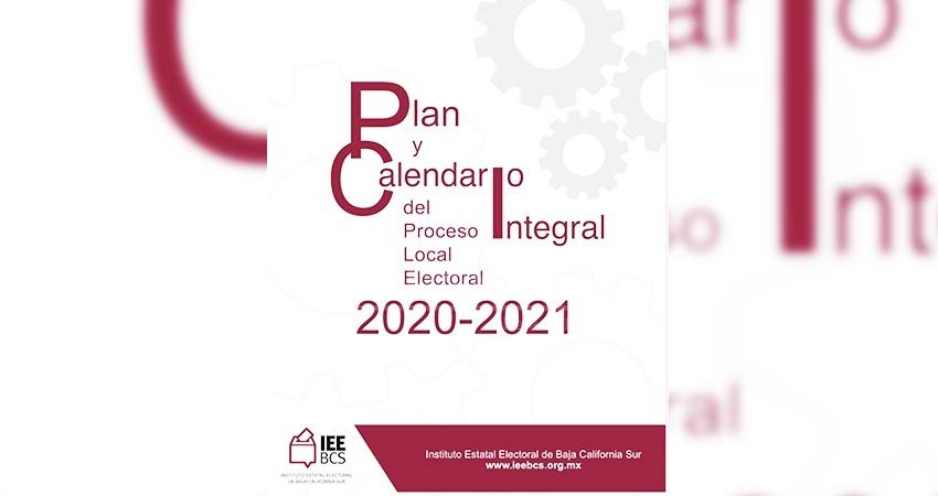 Establece IEE calendario electoral: precampañas a partir del 23 de diciembre
