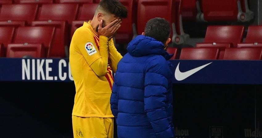 piqué y Sergi Roberto, bajas en el Barcelona por lesiones