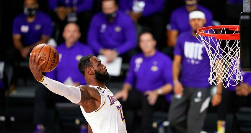 LeBron James, 'Atleta del Año' de 'Time' en 2020