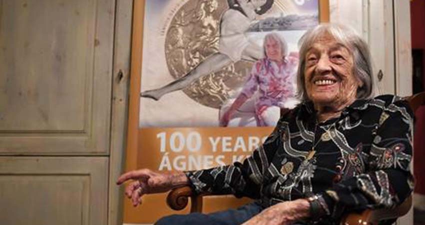 Agnes Keleti, la reina de la gimnasia olímpica, celebrará 100 años de vida