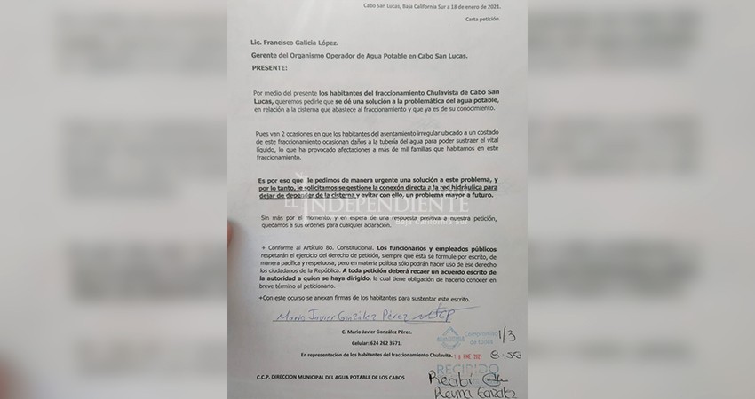 C.U.L.O. en problemas: Acusados ante el OOMSAPAS de robar agua