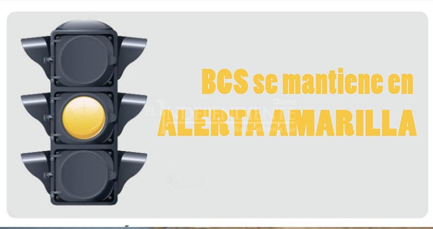 BCS continuará en alerta amarilla del Sistema de Alerta Sanitaria