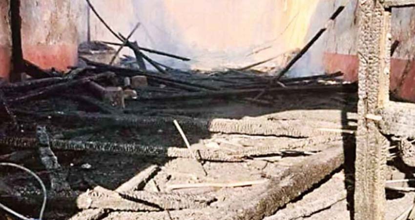 Conflagración en el Templo del Apóstol Santiago de Nurio, Michoacán pudo evitarse