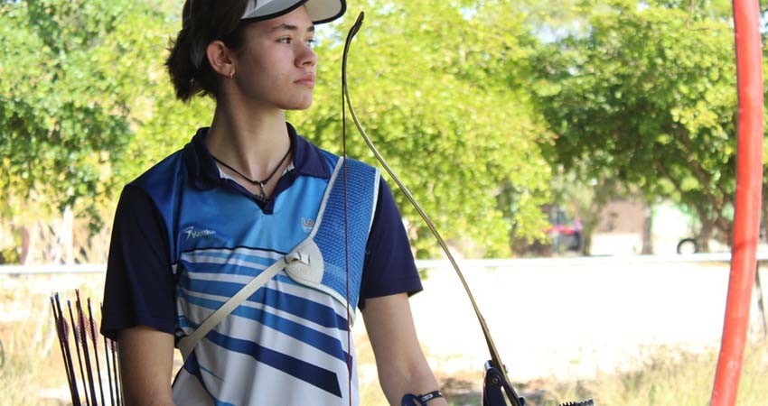 Afina puntería arquera Rebeca Ruíz para el Panamericano