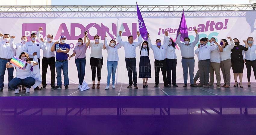 La unidad es la fuerza del PES: Adonai Carreón