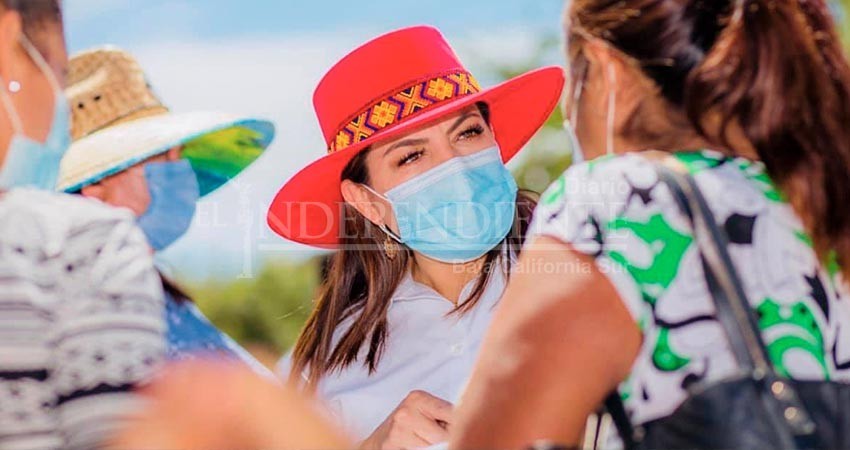 Acabaremos con la corrupción y negocio del agua en Los Cabos: Lupita Saldaña