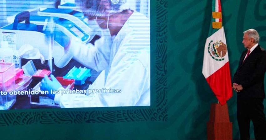 Vacuna ‘Patria’ es para México y el mundo: López Obrador